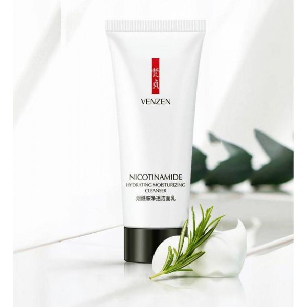 Cleanser with nicotinamide VENZEN Nicotinamide Hydrating Moisturizing Cleancer 80 gr.